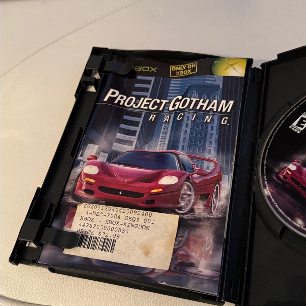 Xbox Project Gotham Racing Microsoft Video Game - Picture 6 of 7